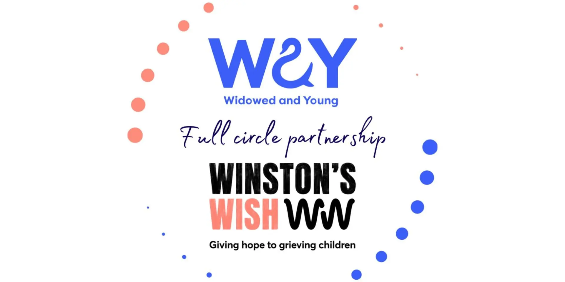 Full circle partnership between WAY and Winston's Wish logo