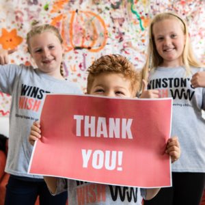 Thank you - Winston's Wish Thank you - Winston's Wish